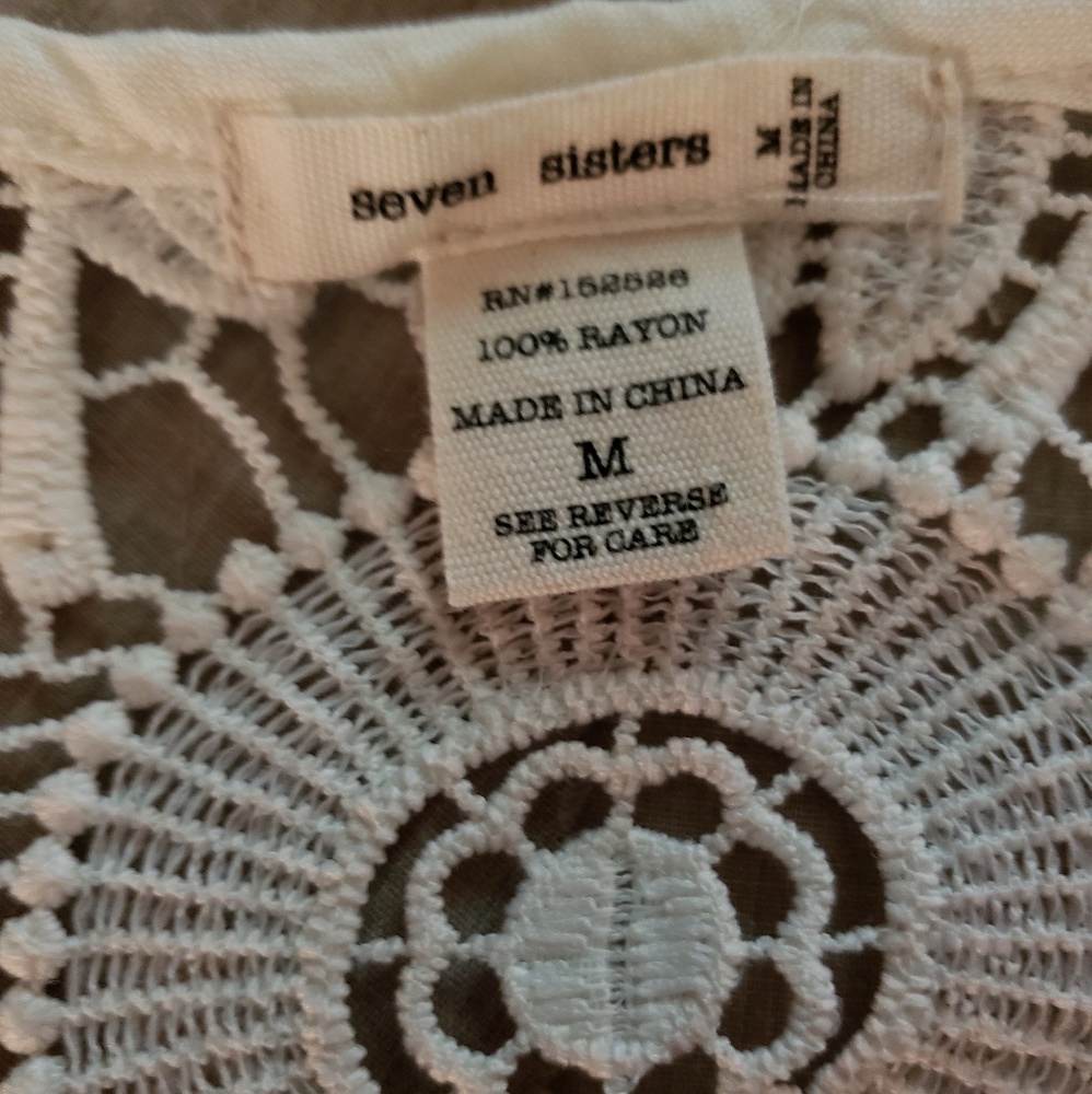🔶️ Lace Long Sleeve Crop - Picture 4 of 5